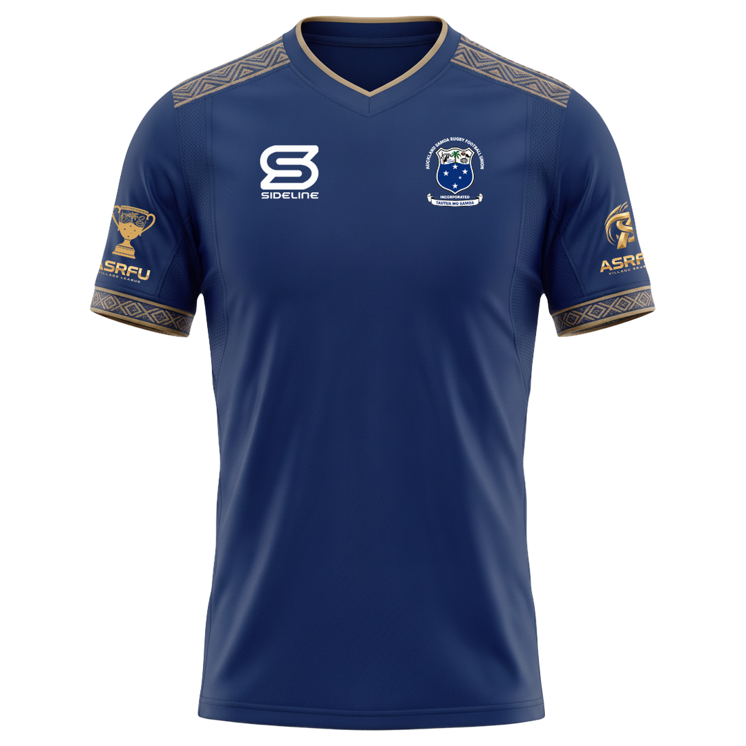ASRFU Dri-Fit Shirt, navy and gold