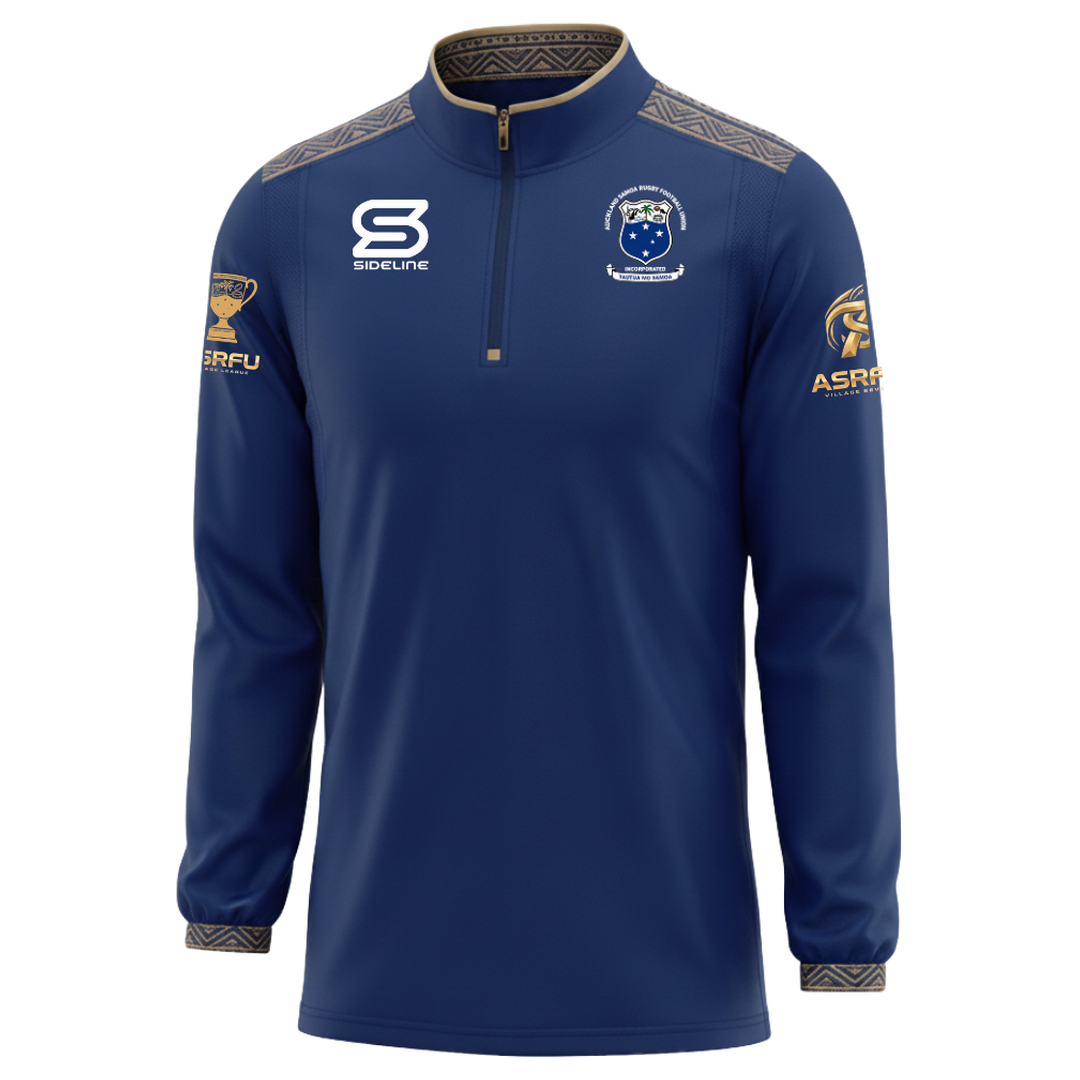 ASRFU Softshell Jacket, navy and gold